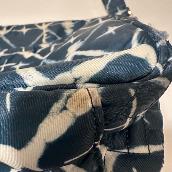 Lug Carousel XL Navy White Tie Dye Women's Bag Purse - Picture 9 of 15
